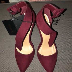 *NEW* Maroon forever 21 heels